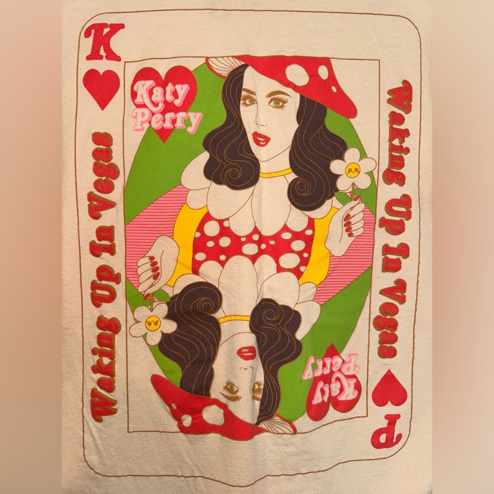 ❤️ Official Katy Perry Waking Up in Vegas TShirt